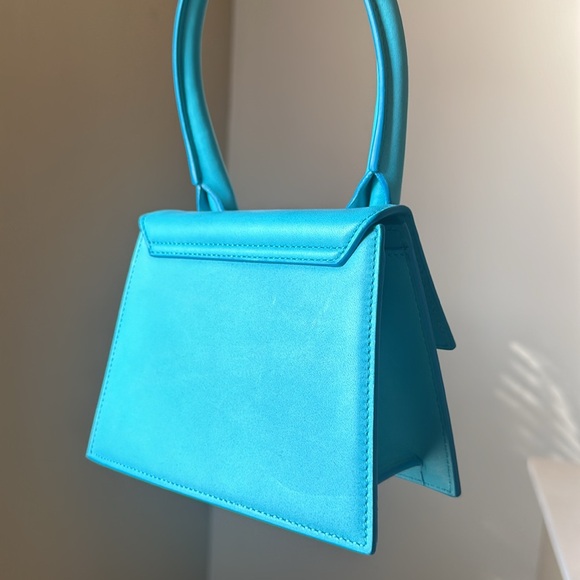JACQUEMUS LE CHIQUITO MOYEN - turquoise bag - Picture 5 of 6
